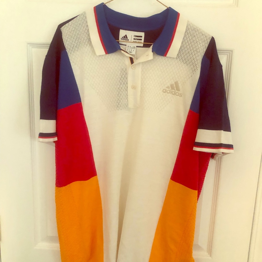 PharrellxAdidas collab polo